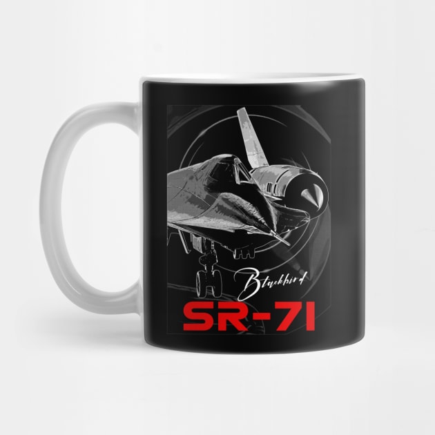 SR-71 Blackbird Us Air Force Aircraft by aeroloversclothing